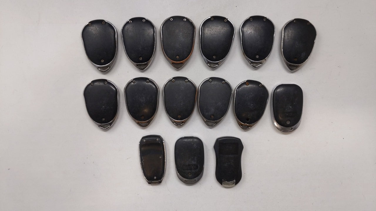 Lot of 15 Aftermarket Crime Stopper Keyless Entry Remote Fob MIXED FCC - Oemusedautoparts1.com