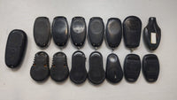 Lot of 15 Aftermarket Mixed Models Keyless Entry Remote Fob MIXED FCC IDS - Oemusedautoparts1.com