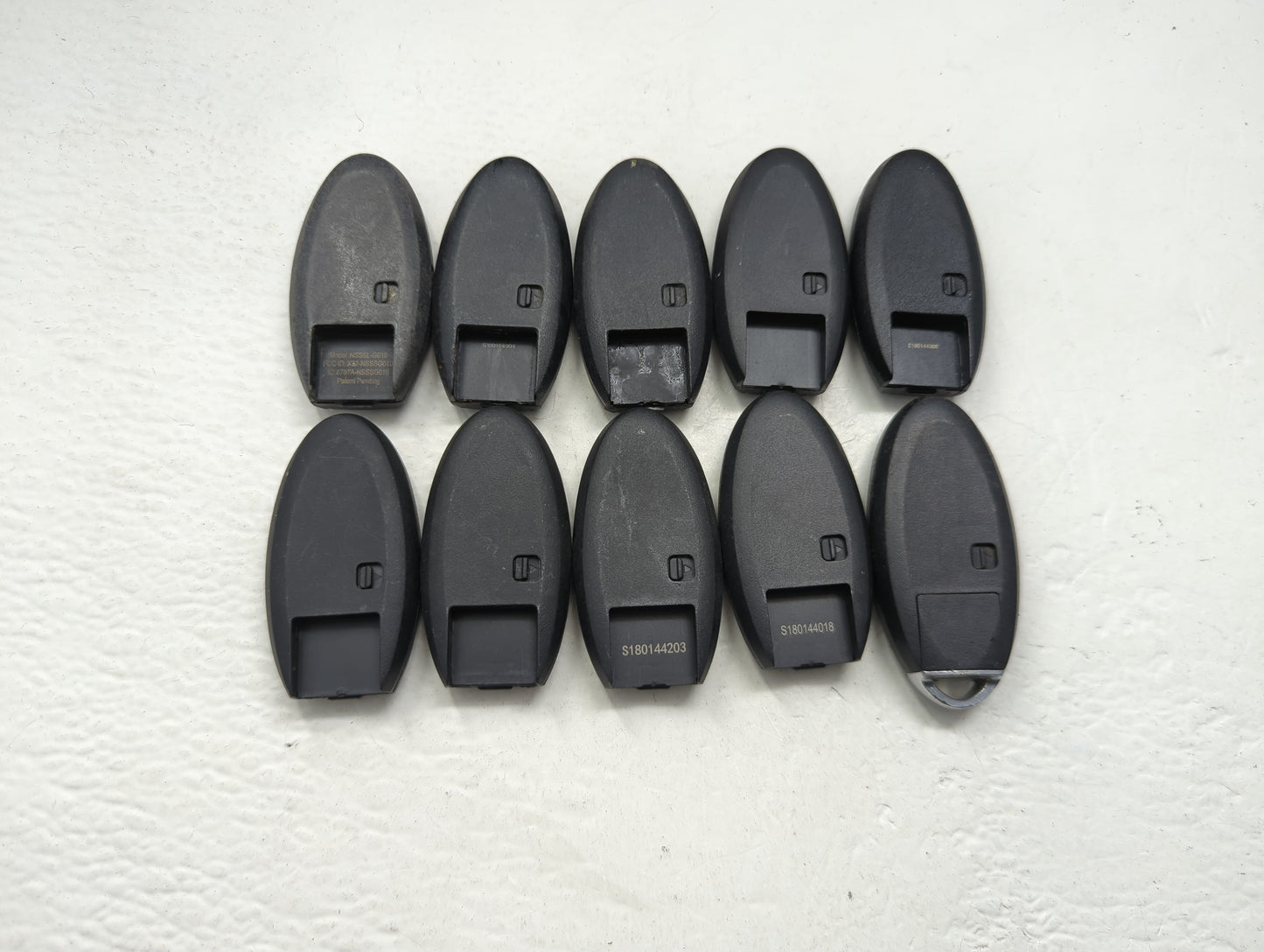 Lot of 10 Aftermarket Nissan Keyless Entry Remote Fob UNKNOWN UNKNOWN - Oemusedautoparts1.com