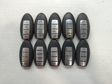 Lot of 10 Aftermarket Nissan Keyless Entry Remote Fob UNKNOWN UNKNOWN 442551 - Oemusedautoparts1.com