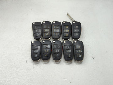 Lot of 10 Audi Keyless Entry Remote Fob MIXED FCC IDS MIXED PART NUMBERS 1473951 - Oemusedautoparts1.com