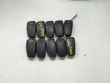 Lot of 10 Audi Keyless Entry Remote Fob MIXED FCC IDS MIXED PART NUMBERS 1473951