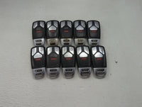 Lot of 10 Audi Keyless Entry Remote Fob MIXED FCC IDS 1473953 - Oemusedautoparts1.com