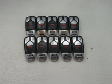 Lot of 10 Audi Keyless Entry Remote Fob MIXED FCC IDS 1473953 - Oemusedautoparts1.com