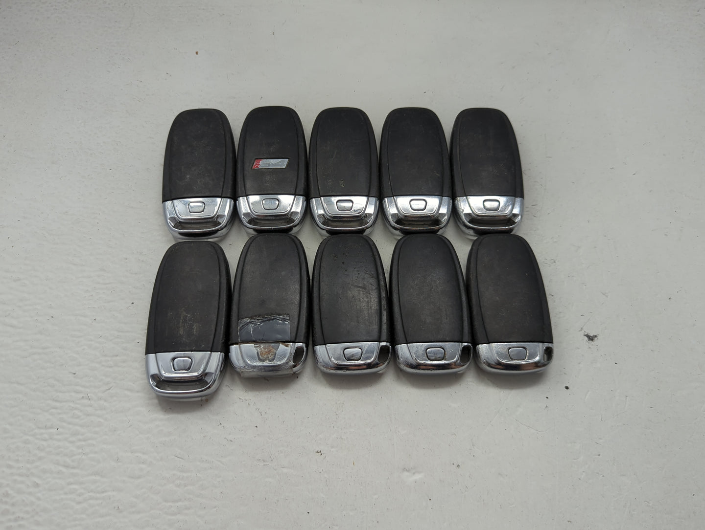 Lot of 10 Audi Keyless Entry Remote Fob MIXED FCC IDS 1473955 - Oemusedautoparts1.com