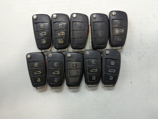 Lot of 10 Audi Keyless Entry Remote Fob IYZ3314 | 4F0837220A | 4F0837220N - Oemusedautoparts1.com