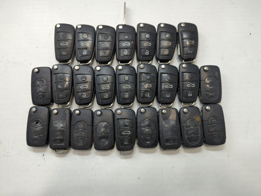 Lot of 25 Audi Keyless Entry Remote Fob IYZ3314 | NBGFS12P71 | MYT4073A - Oemusedautoparts1.com