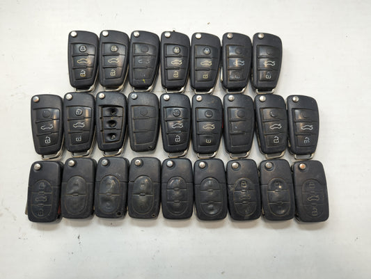 Lot of 25 Audi Keyless Entry Remote Fob IYZ3314 | NBGFS12P71 | MYT4073A - Oemusedautoparts1.com