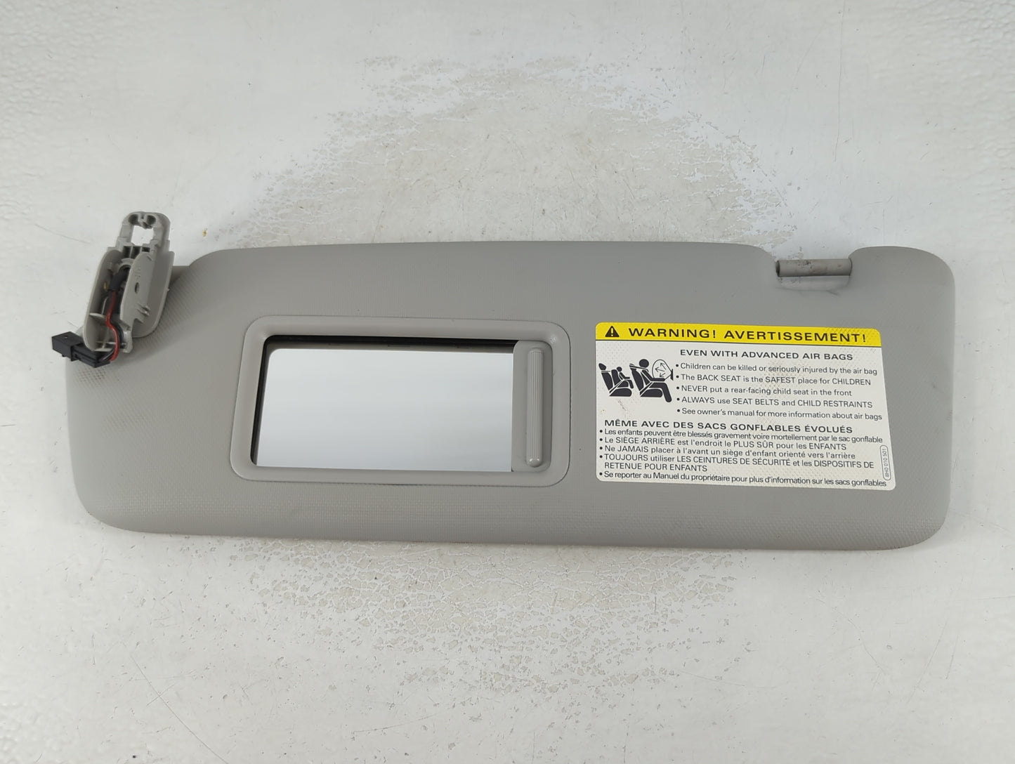 2013-2016 Audi A4 Sun Visor Shade Replacement Driver Left Mirror Fits Fits 2013 2014 2015 2016 OEM Used Auto Parts - Oemused