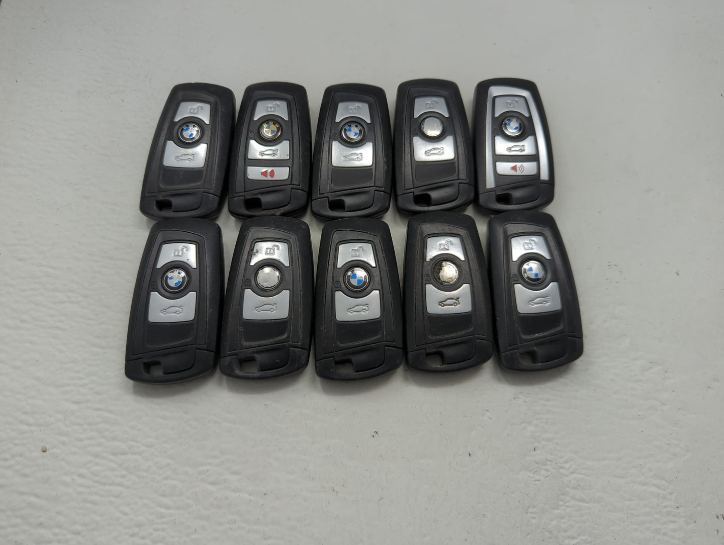Lot of 10 Bmw Keyless Entry Remote Fob MIXED FCC IDS MIXED PART NUMBERS - Oemusedautoparts1.com