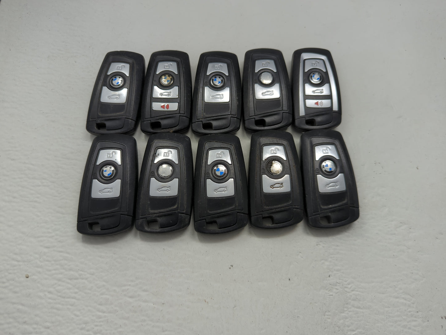 Lot of 10 Bmw Keyless Entry Remote Fob MIXED FCC IDS MIXED PART NUMBERS - Oemusedautoparts1.com