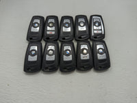 Lot of 10 Bmw Keyless Entry Remote Fob MIXED FCC IDS MIXED PART NUMBERS - Oemusedautoparts1.com