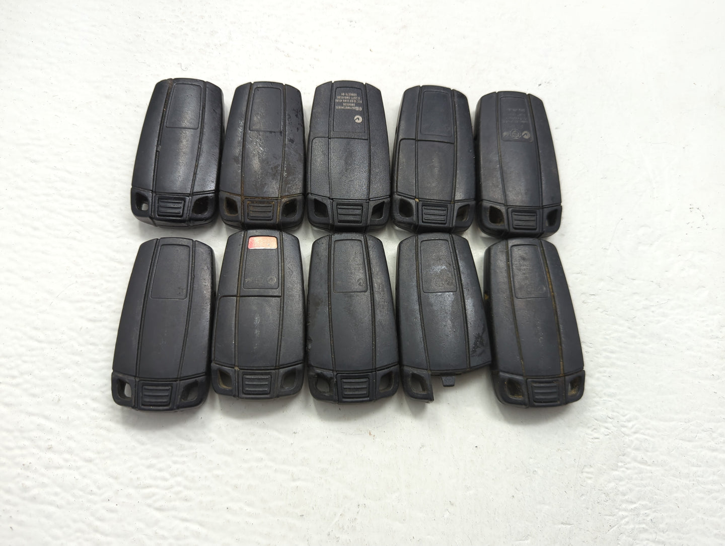 Lot of 10 Bmw Keyless Entry Remote Fob MIXED FCC IDS MIXED PART NUMBERS - Oemusedautoparts1.com