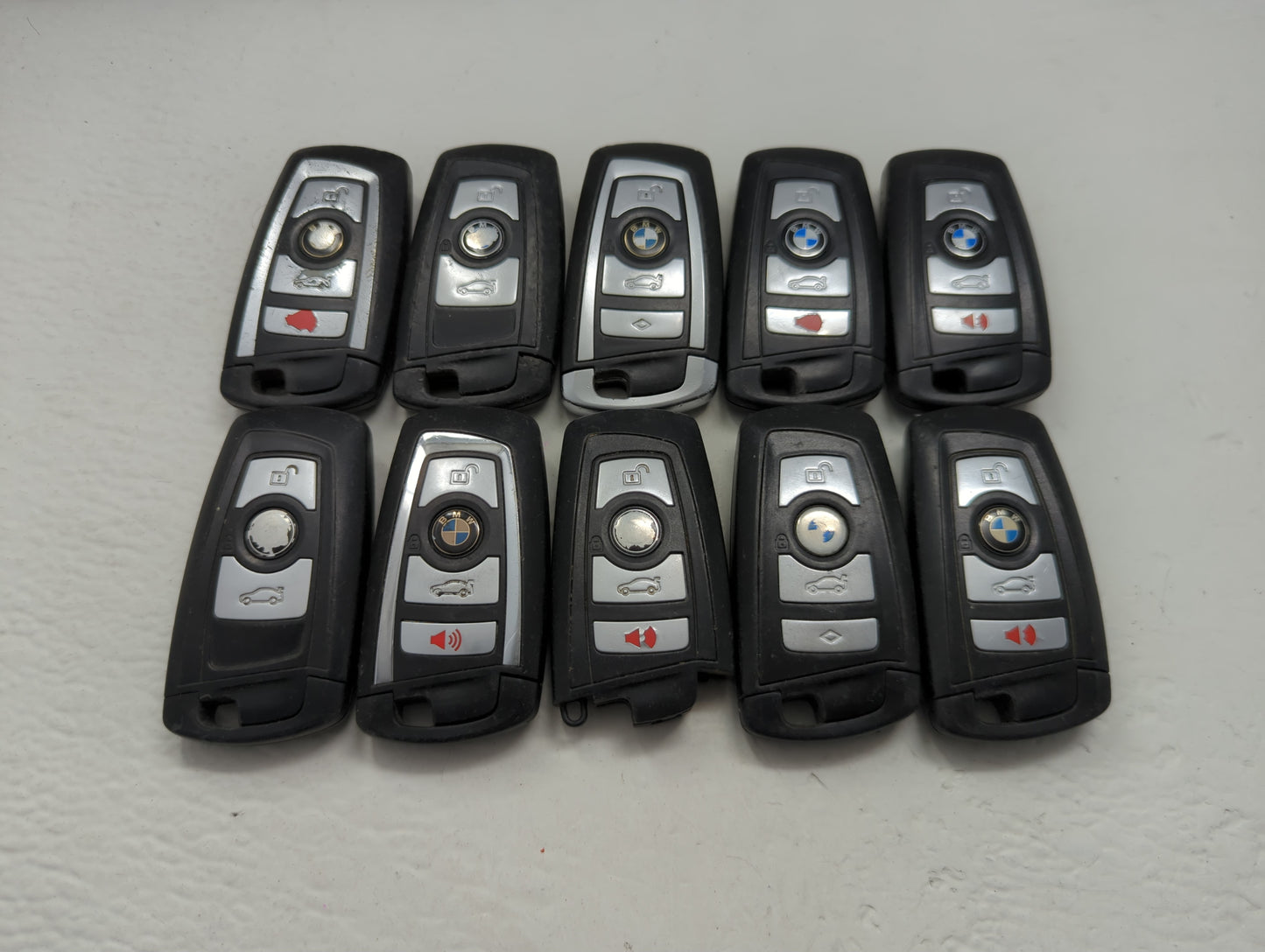 Lot of 10 Bmw Keyless Entry Remote Fob YGOHUF5662 | YGOHUF5767 | - Oemusedautoparts1.com