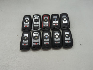 Lot of 10 Bmw Keyless Entry Remote Fob MIXED FCC IDS MIXED PART NUMBERS 1473984 - Oemusedautoparts1.com