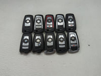 Lot of 10 Bmw Keyless Entry Remote Fob MIXED FCC IDS MIXED PART NUMBERS 1473985 - Oemusedautoparts1.com