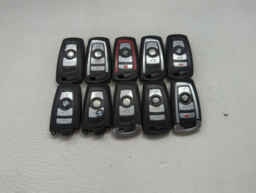 Lot of 10 Bmw Keyless Entry Remote Fob MIXED FCC IDS MIXED PART NUMBERS 1473985 - Oemusedautoparts1.com