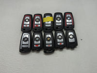 Lot of 10 Bmw Keyless Entry Remote Fob MIXED FCC IDS MIXED PART NUMBERS 1473988 - Oemusedautoparts1.com