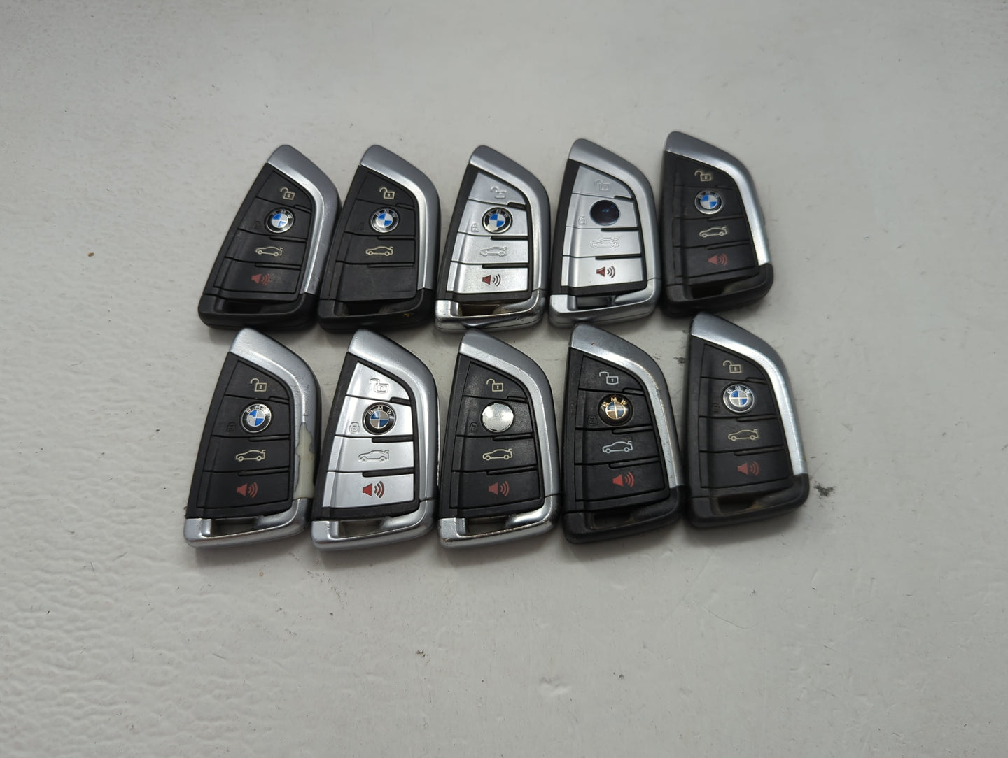 Lot of 10 Bmw Keyless Entry Remote Fob MIXED FCC IDS MIXED PART NUMBERS 1474006 - Oemusedautoparts1.com
