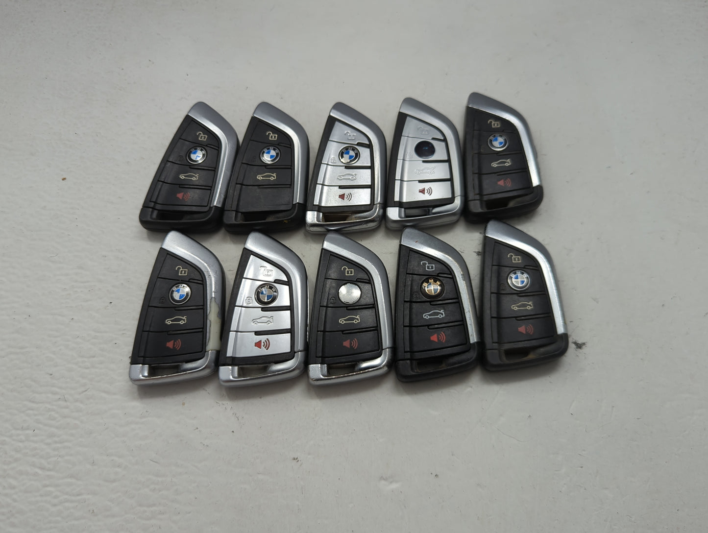 Lot of 10 Bmw Keyless Entry Remote Fob MIXED FCC IDS MIXED PART NUMBERS 1474006 - Oemusedautoparts1.com