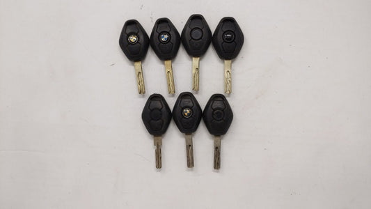 Lot of 7 Bmw Keyless Entry Remote Fob MIXED FCC IDS MIXED PART NUMBERS - Oemusedautoparts1.com