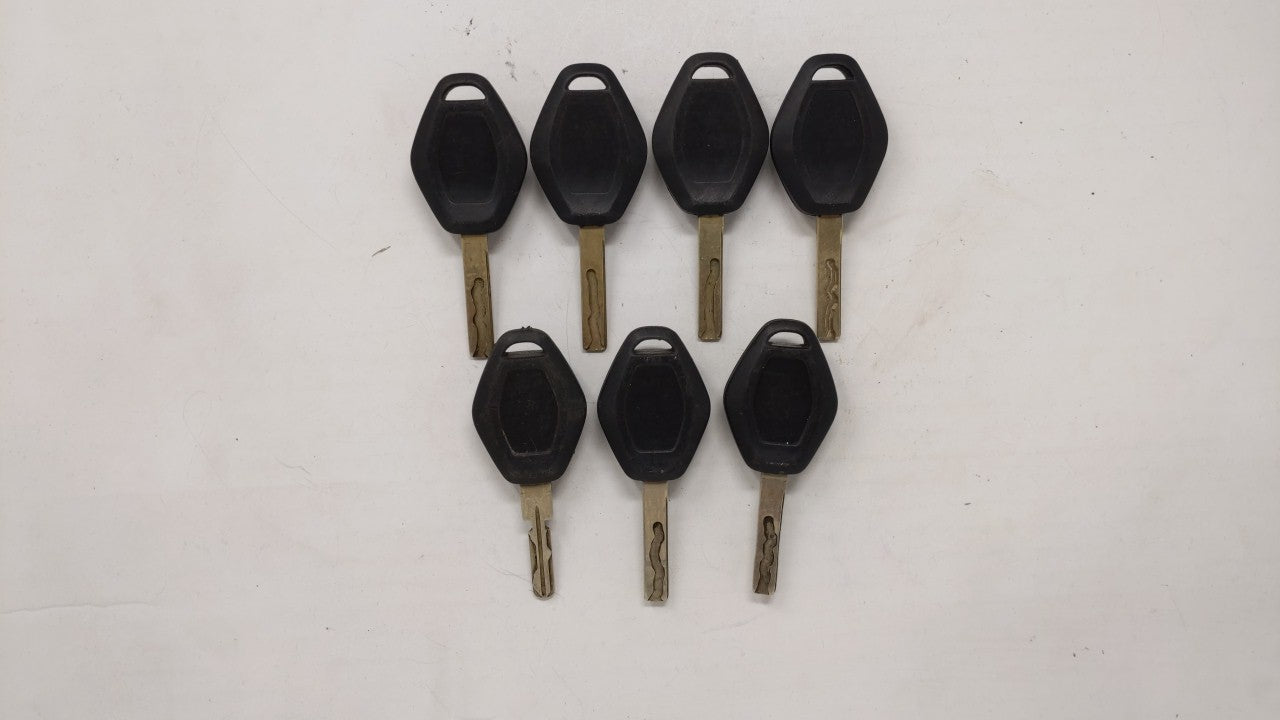 Lot of 7 Bmw Keyless Entry Remote Fob MIXED FCC IDS MIXED PART NUMBERS - Oemusedautoparts1.com
