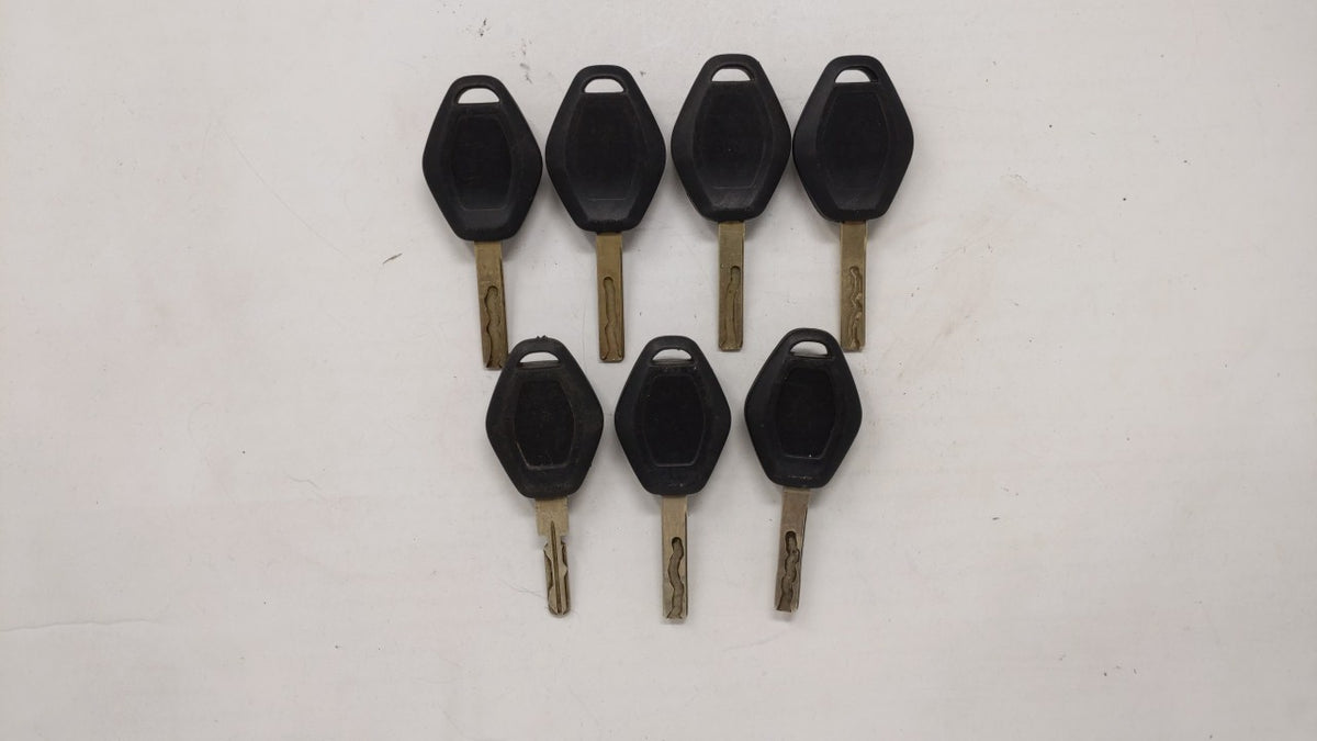 Lot of 7 Bmw Keyless Entry Remote Fob MIXED FCC IDS MIXED PART NUMBERS 239285 - Oemusedautoparts1.com