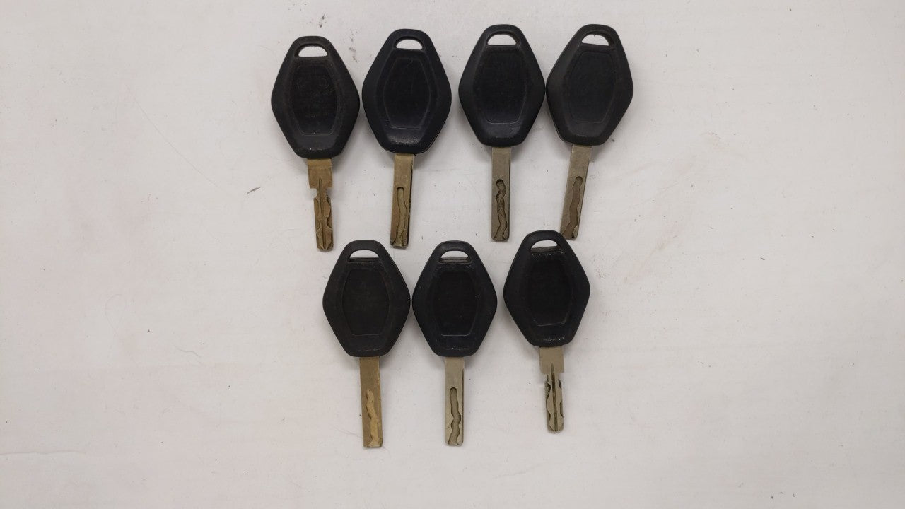 Lot of 7 Bmw Keyless Entry Remote Fob MIXED FCC IDS MIXED PART NUMBERS - Oemusedautoparts1.com