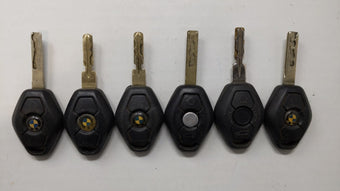compare product Lot of 6 Bmw Keyless Entry Remote Fob MIXED FCC IDS mi