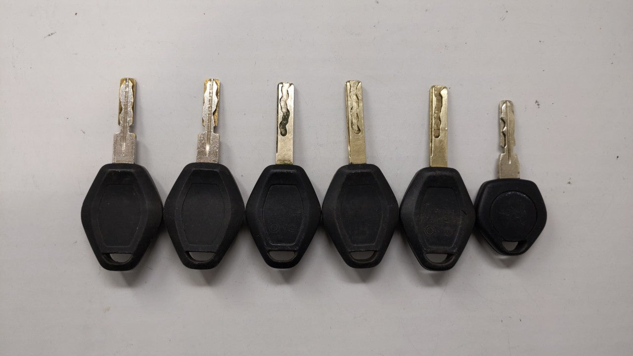 Lot of 6 Bmw Keyless Entry Remote Fob MIXED FCC IDS mi - Oemusedautoparts1.com