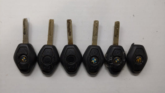 Lot of 6 Bmw Keyless Entry Remote Fob MIXED FCC IDS MIXED PART NUMBERS - Oemusedautoparts1.com