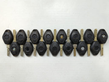 Lot of 15 Bmw Keyless Entry Remote Fob LX8 FZV MIXED PART NUMBERS - Oemusedautoparts1.com