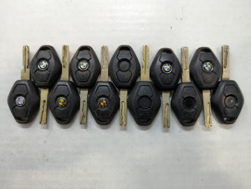 Lot of 11 Bmw Keyless Entry Remote Fob MIXED FCC IDS MIXED PART NUMBERS - Oemusedautoparts1.com