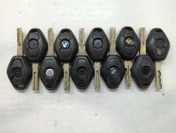 Lot of 10 Bmw Keyless Entry Remote Fob MIXED FCC IDS MIXED PART NUMBERS 497949 - Oemusedautoparts1.com