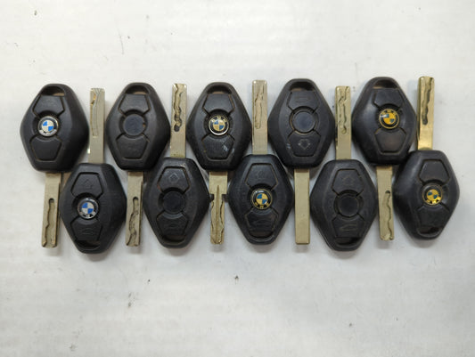 Lot of 10 Bmw Keyless Entry Remote Fob MIXED FCC IDS MIXED PART NUMBERS - Oemusedautoparts1.com
