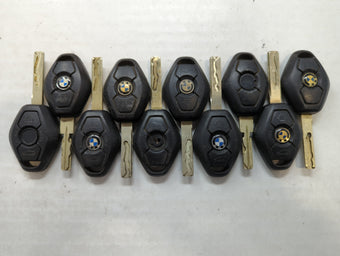 compare product Lot of 10 Bmw Keyless Entry Remote Fob MIXED FCC IDS MIXED PART NUMBERS