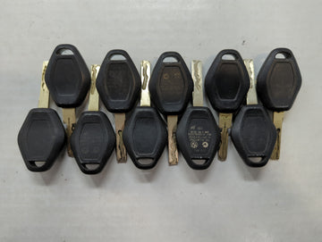 Lot of 10 Bmw Keyless Entry Remote Fob MIXED FCC IDS MIXED PART NUMBERS