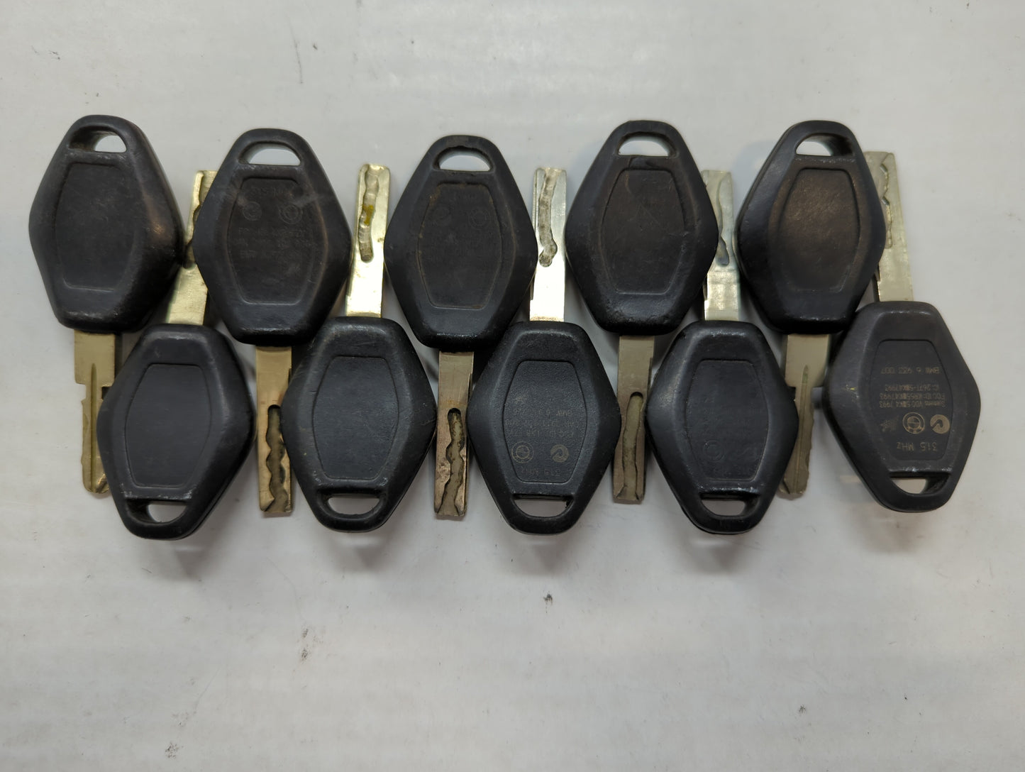 Lot of 10 Bmw Keyless Entry Remote Fob MIXED FCC IDS MIXED PART NUMBERS - Oemusedautoparts1.com