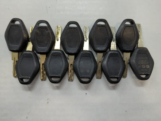 Lot of 10 Bmw Keyless Entry Remote Fob MIXED FCC IDS MIXED PART NUMBERS