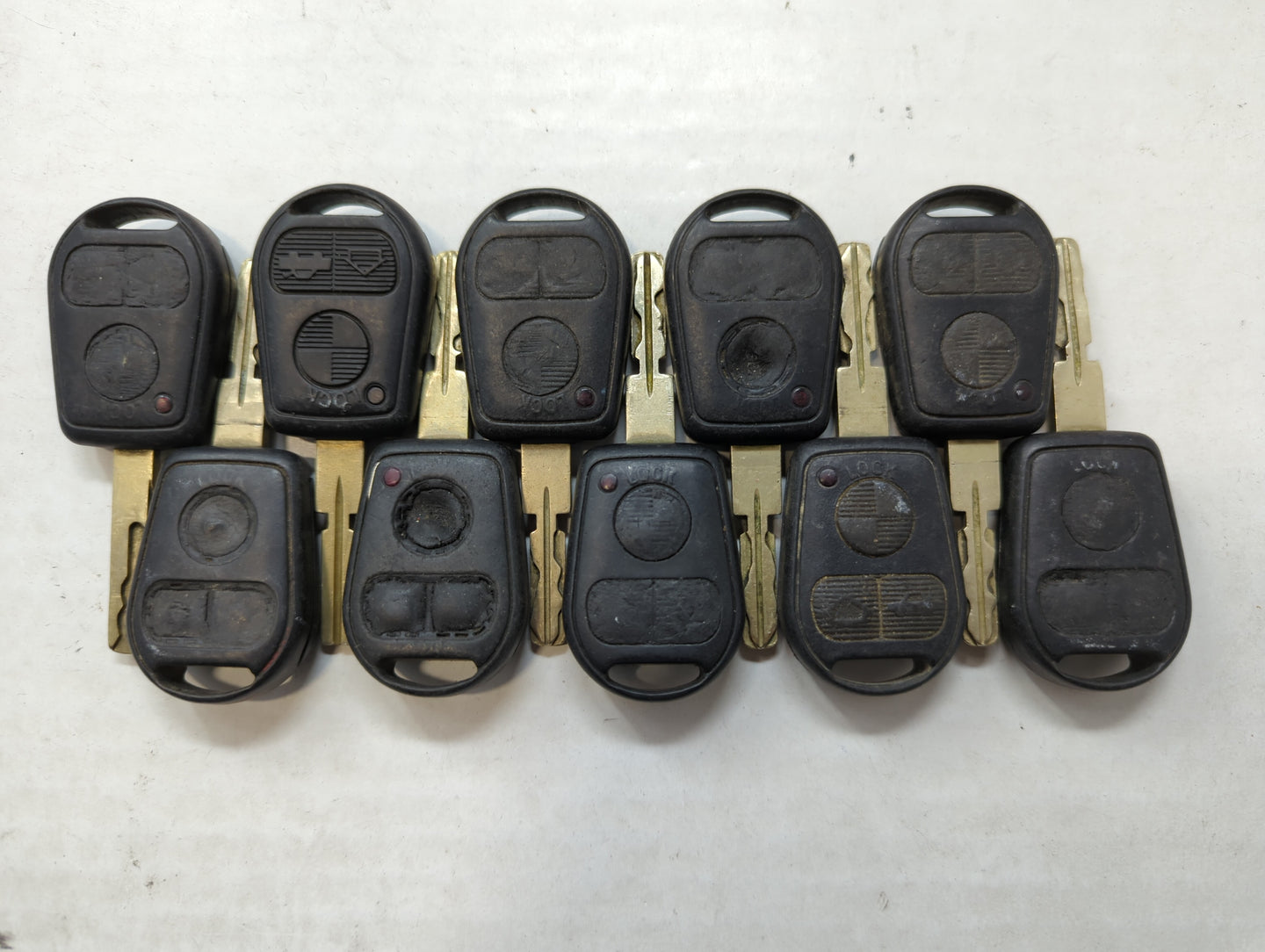 Lot of 10 Bmw Keyless Entry Remote Fob LX8 FZV - Oemusedautoparts1.com