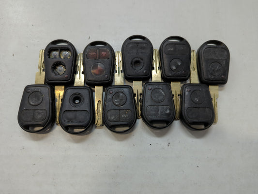 Lot of 10 Bmw Keyless Entry Remote Fob LX8 FZV - Oemusedautoparts1.com