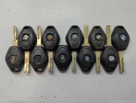 Lot of 10 Bmw Keyless Entry Remote Fob LX8 FZV MIXED PART NUMBERS - Oemusedautoparts1.com