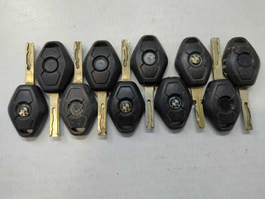 Lot of 10 Bmw Keyless Entry Remote Fob LX8 FZV MIXED PART NUMBERS - Oemusedautoparts1.com