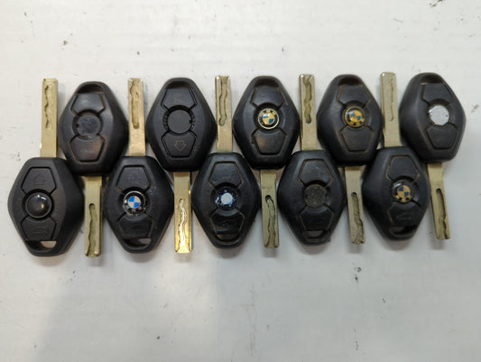 Lot of 10 Bmw Keyless Entry Remote Fob LX8 FZV MIXED PART NUMBERS - Oemusedautoparts1.com