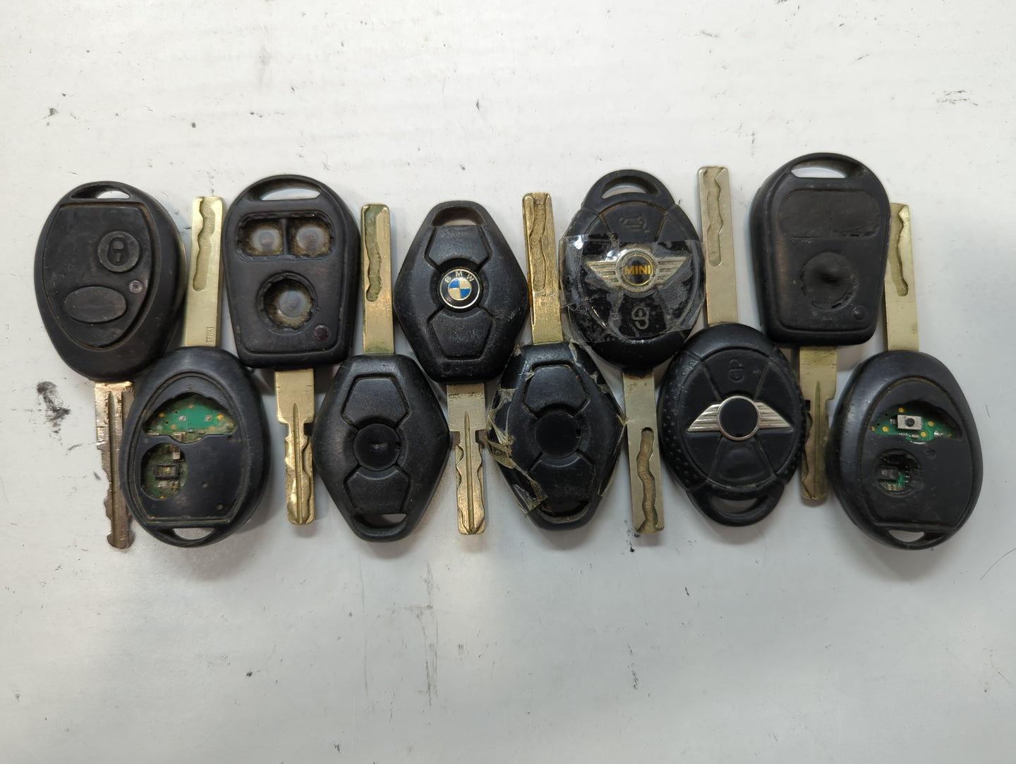 Lot of 10 Bmw Keyless Entry Remote Fob LX8 FZV MIXED PART NUMBERS - Oemusedautoparts1.com