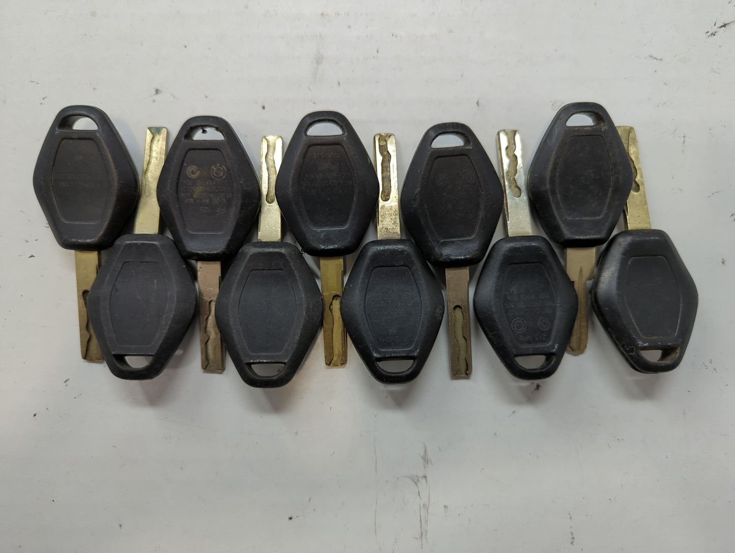 Lot of 10 Bmw Keyless Entry Remote Fob LX8 FZV MIXED PART NUMBERS - Oemusedautoparts1.com