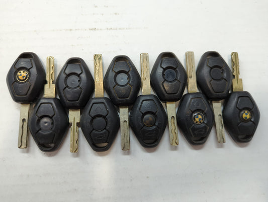 Lot of 10 Bmw Keyless Entry Remote Fob LX8FZV - Oemusedautoparts1.com