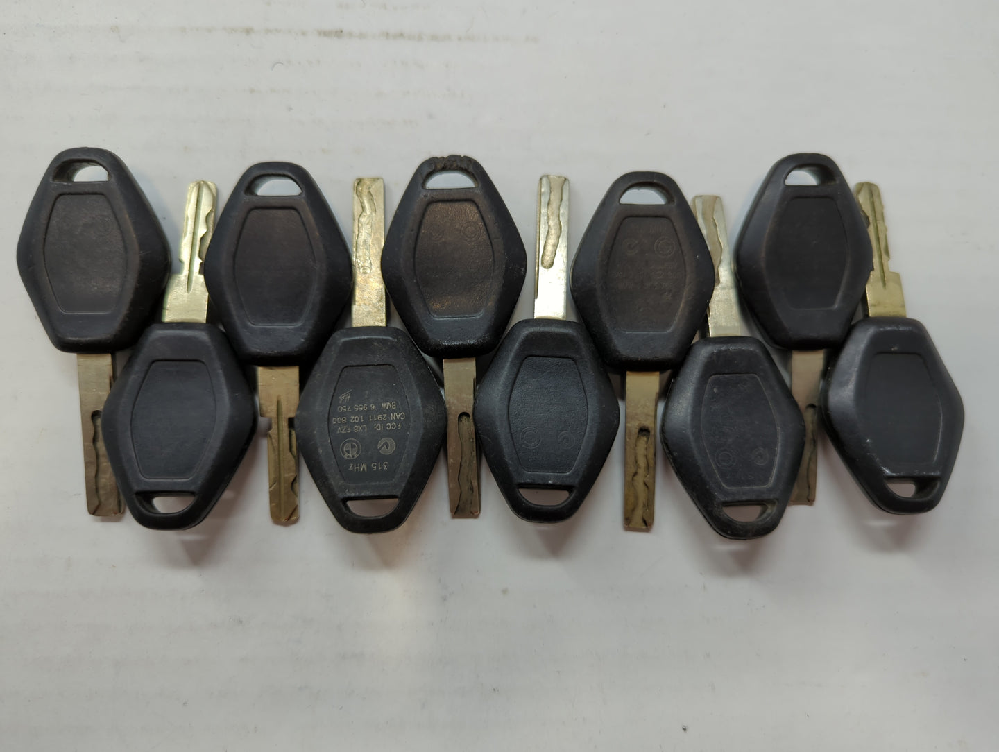 Lot of 10 Bmw Keyless Entry Remote Fob LX8FZV - Oemusedautoparts1.com