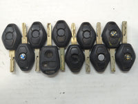 Lot of 10 Bmw Keyless Entry Remote Fob LX8-FZV | LX8 FZV | LX8FZV MIXED - Oemusedautoparts1.com