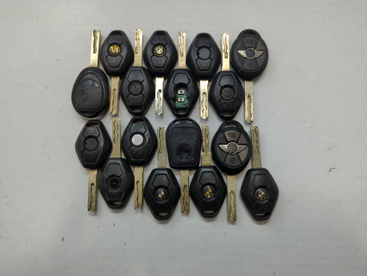 Lot of 16 Bmw Keyless Entry Remote Fob LX8-FZV | LX8 FZV | LX8FZV MIXED - Oemusedautoparts1.com
